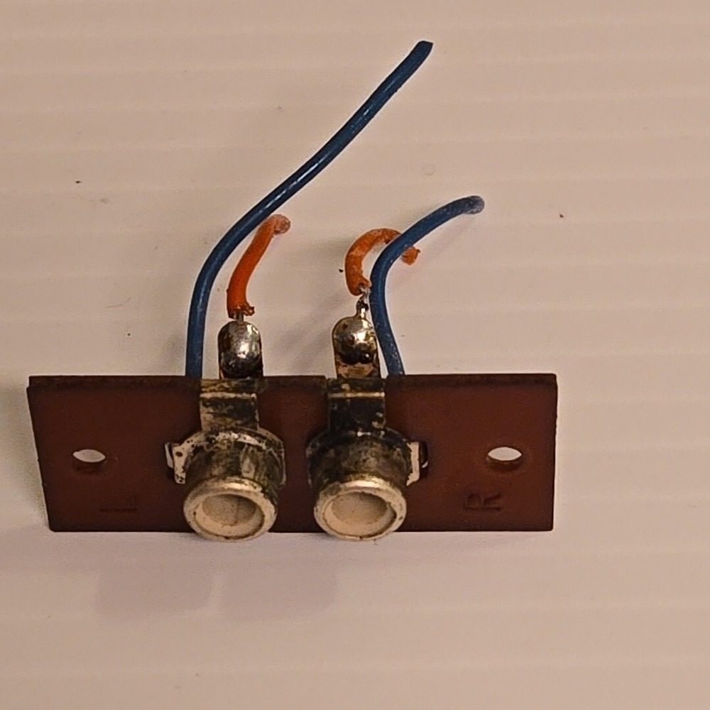 Dual 1228 Vintage Stereo Turntable RCA Jacks Parting Out Replacement Part